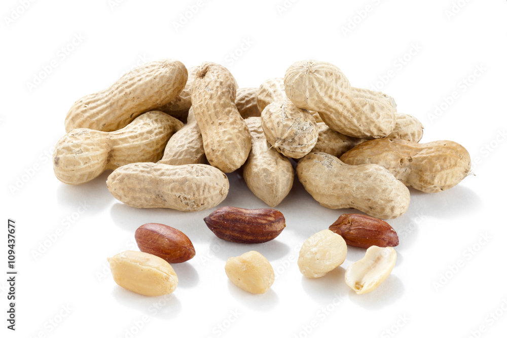 a pile of ground nuts a pile of ground nuts