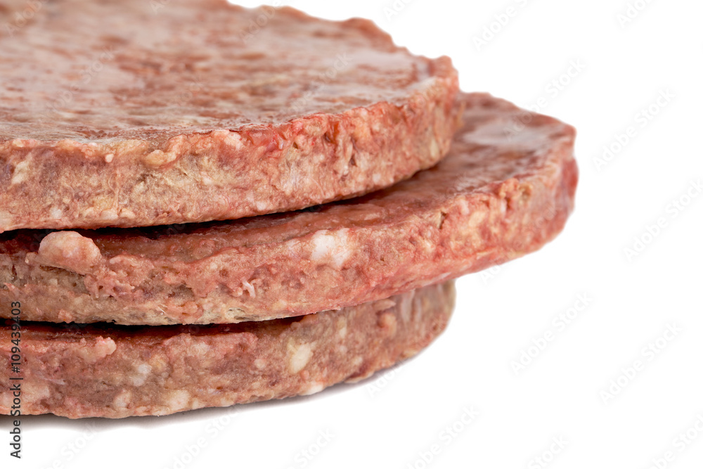 burger patties closed up burger patties closed up