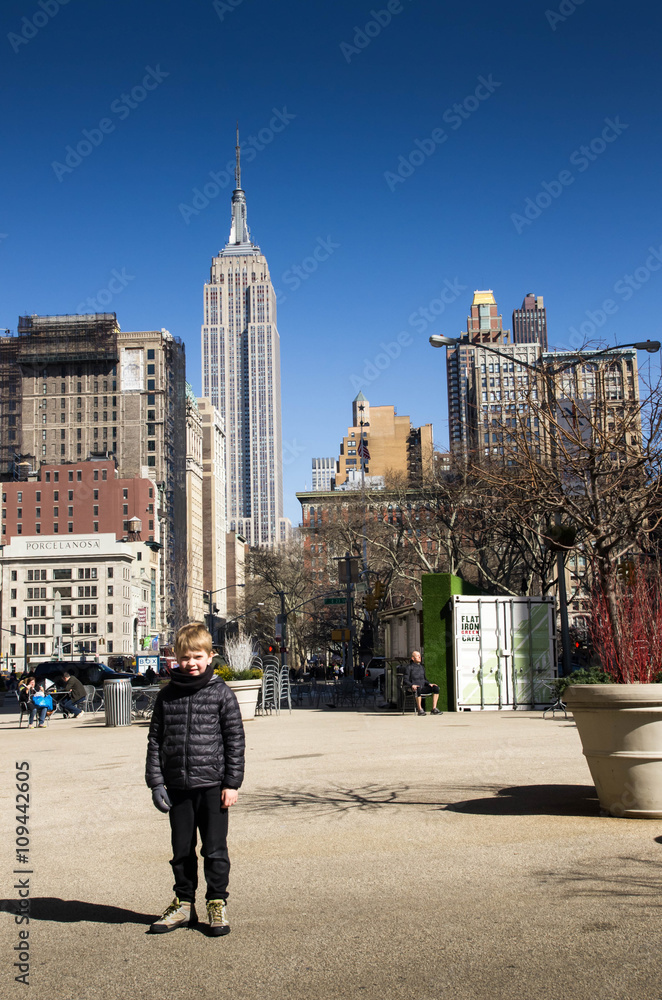 enfant à new york