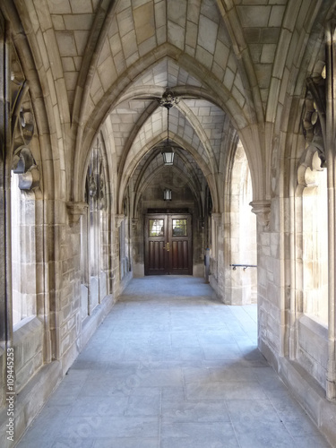 Gothic Style Sunlit Entrance way