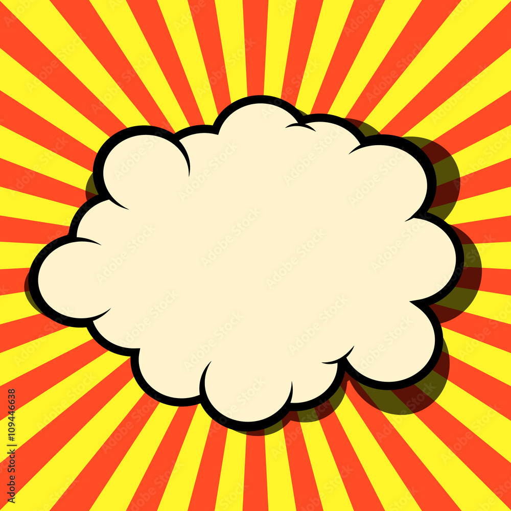 Comic style vector background. Pop art style explosion. Superher Comic style vector background. Pop art style explosion. Superher