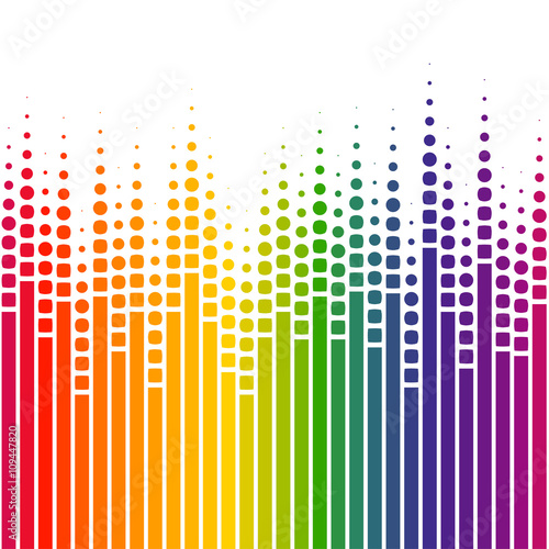 seamless digital equalizer background