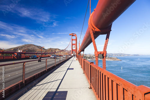 Golden Gate Bridge in San Fracisco City