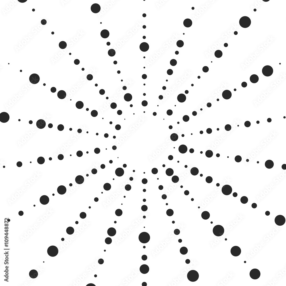 Dots rays Dots rays