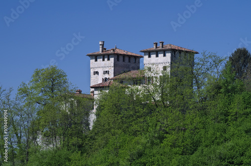 Medieval Cassacco s castle in Friuli  Italy  