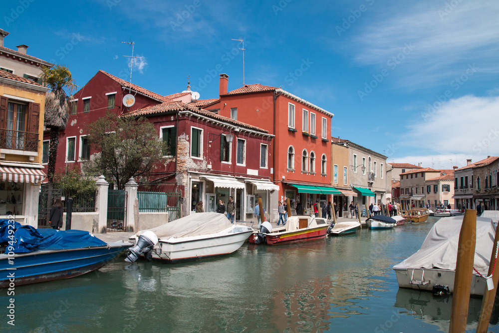 Dans les rues de Murano, Venise