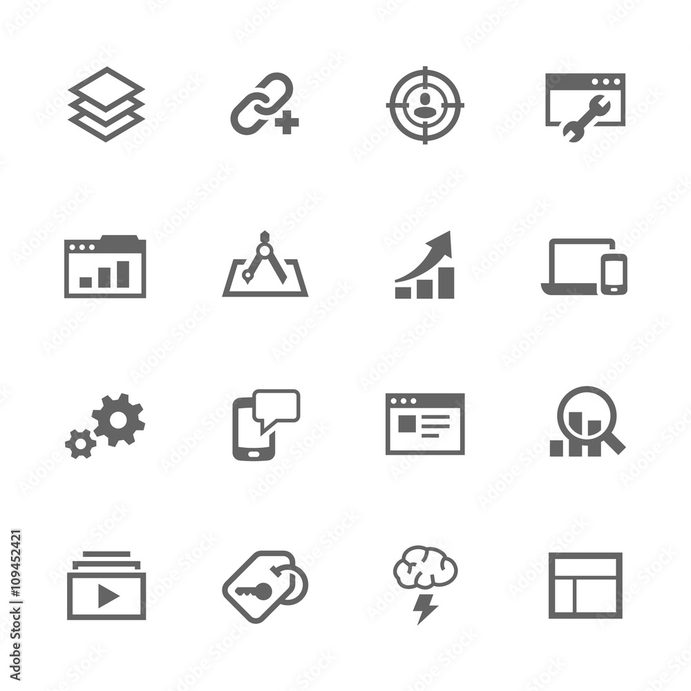 Simple SEO Icons