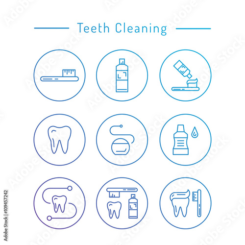 the oral hygiene