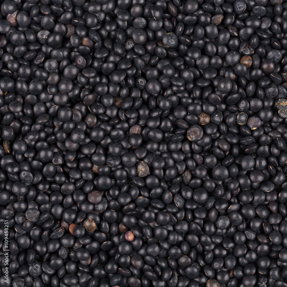 black lentils background closeup black lentils background closeup