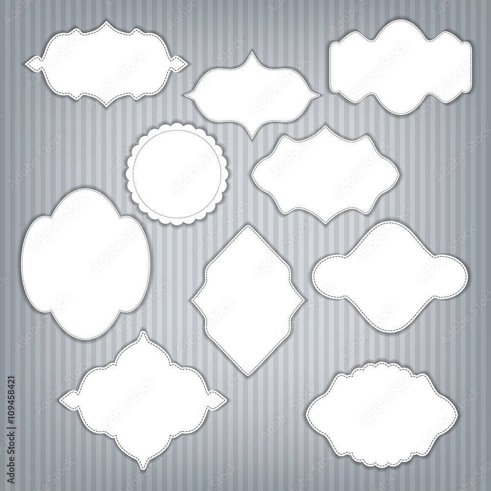 Set of frame with design Set of frame with design