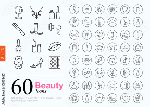 60 beauty icons