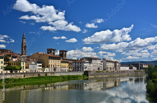 A view of Arno River, Florence 