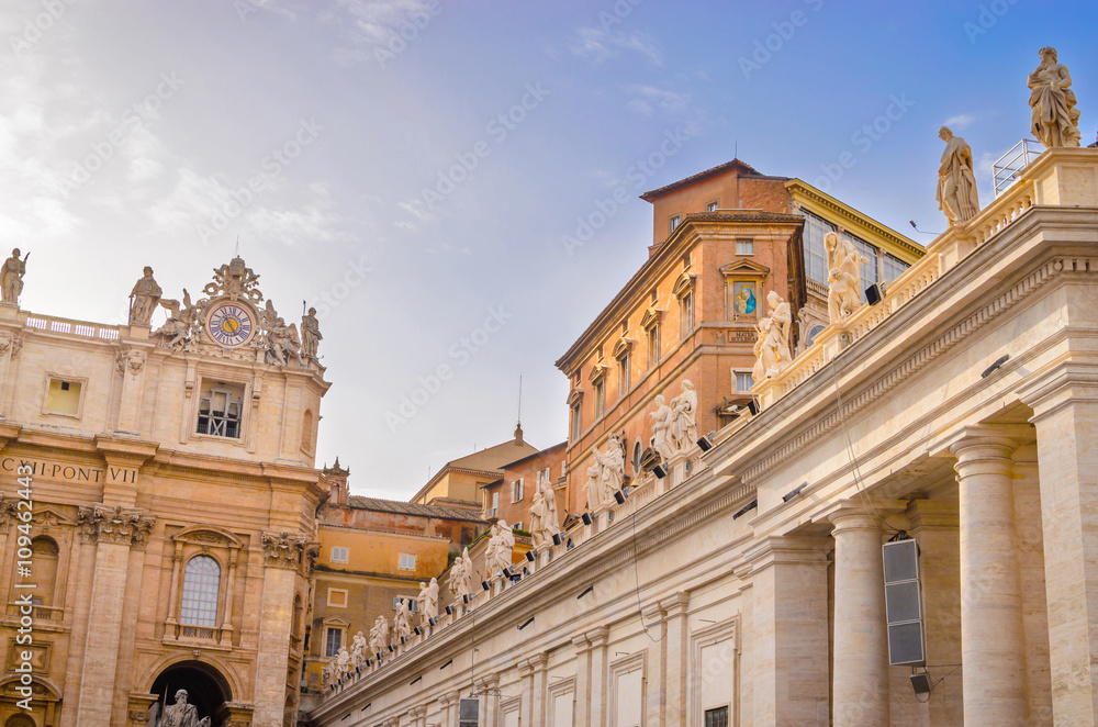 St. Peter's Basilica in Vatican, Rome, Italy