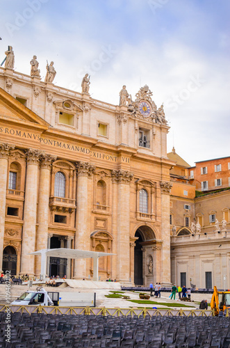 St. Peter s Basilica in Vatican  Rome  Italy