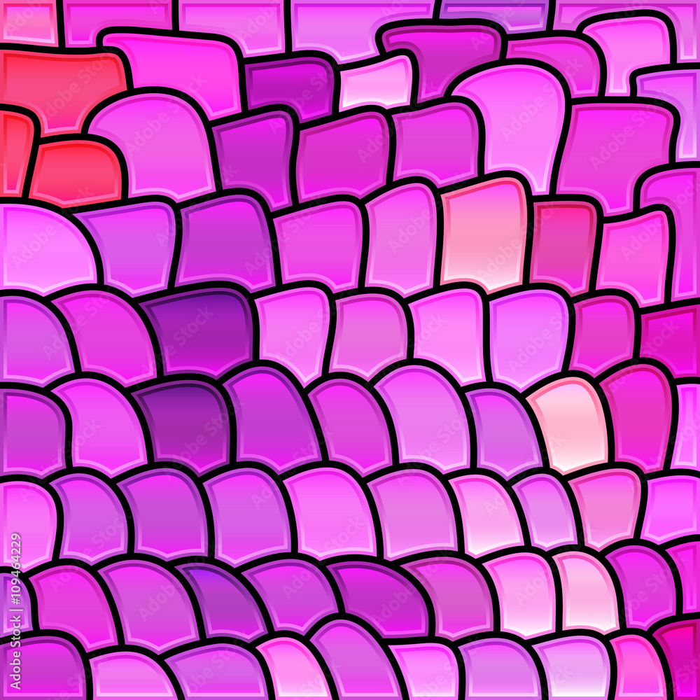Obraz premium abstract vector stained-glass mosaic background