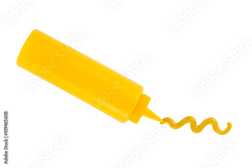 Bilde på lerret bottled mustard sauce