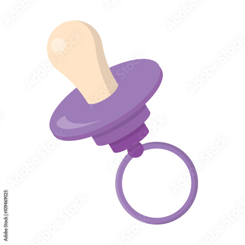 Nipple cartoon icon. Illustration for web and mobile design.