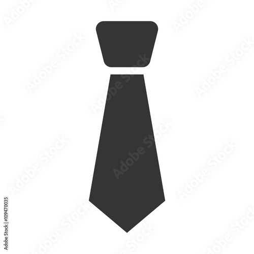 Tela Tie flat icon. Illustration for web and mobile design.