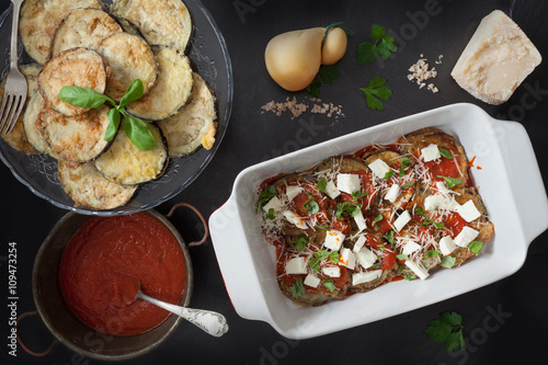 Prepare Eggplant Parmigiana