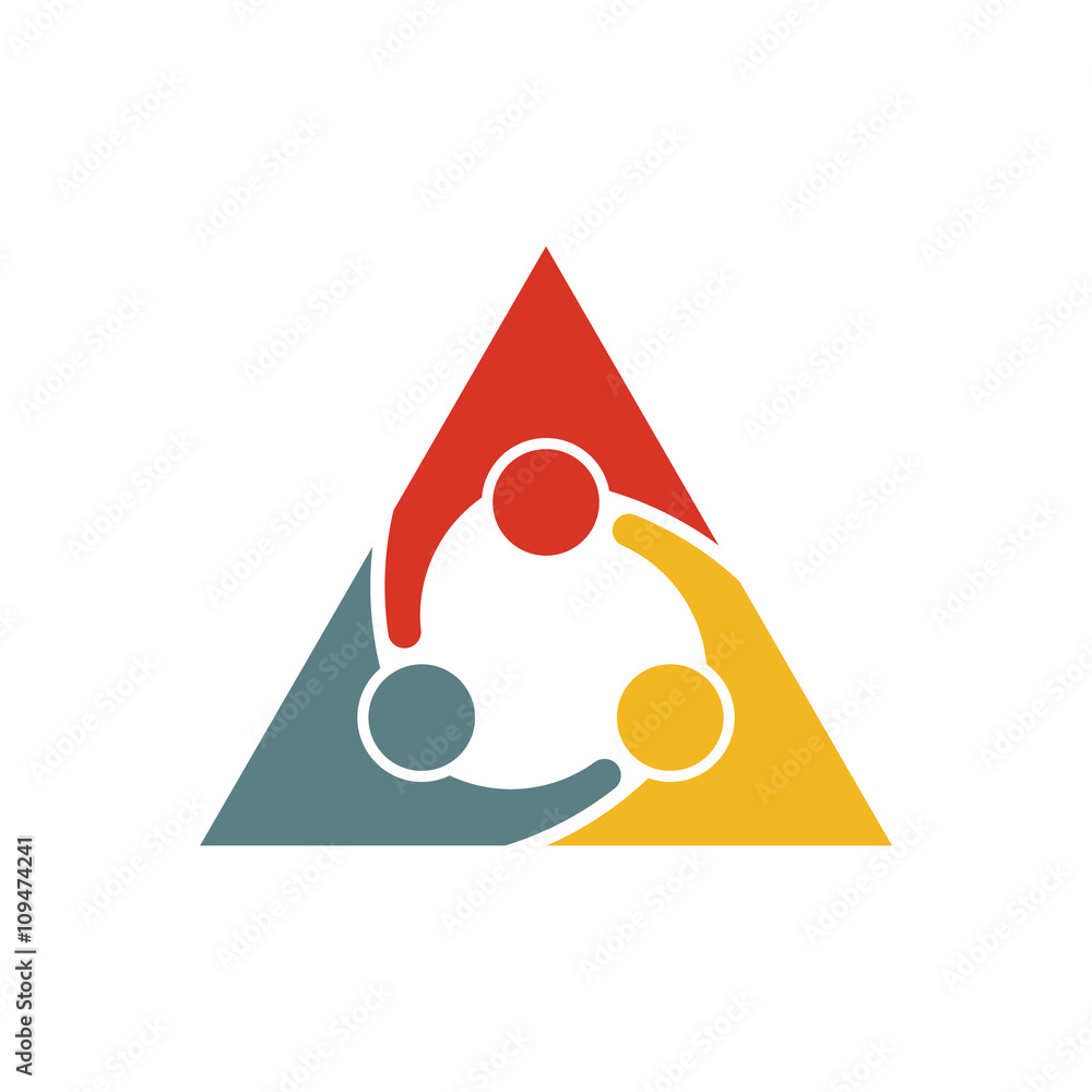 People Family logo Stock Vector | Adobe Stock