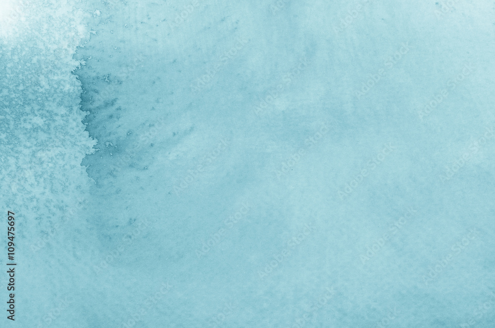 watercolor blue painted background watercolor blue painted background