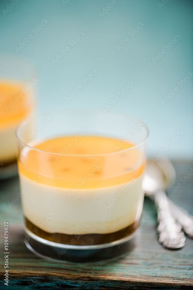 Homemade fruity desser Homemade fruity desser
