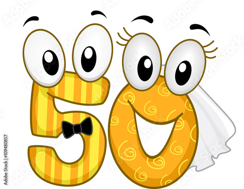 Number 50 Design Couple Mas...