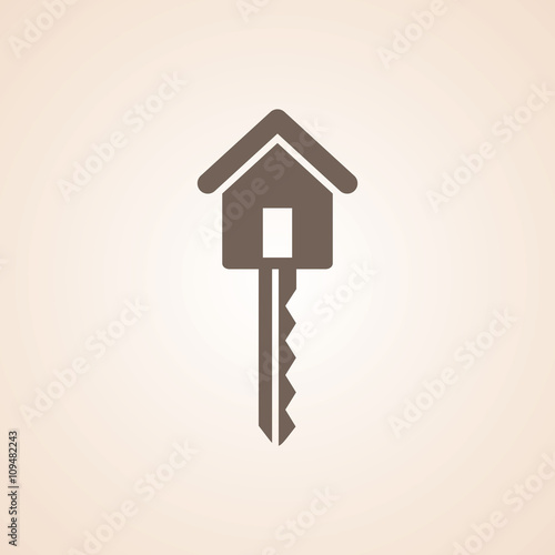 Icon Of Home Key.