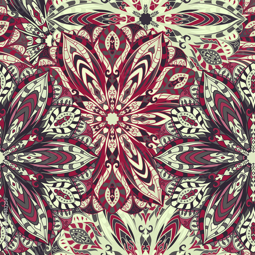 Seamless mandala pattern