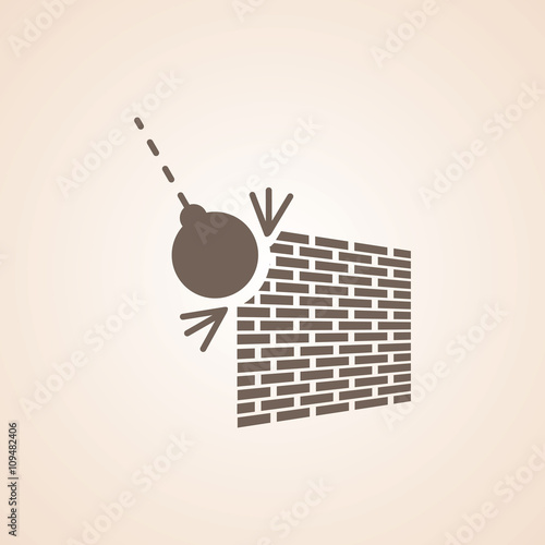 Icon Of Wrecking Ball.