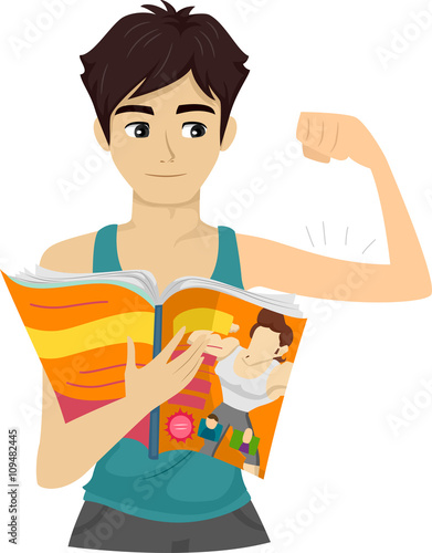 Teen Guy Magazine Muscle