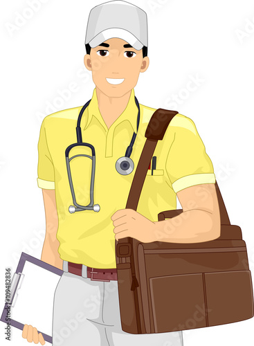 Man Doctor Medical Service
