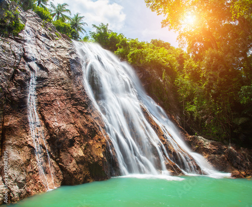 Na Muang 1 waterfall  Koh Samui  Thailand