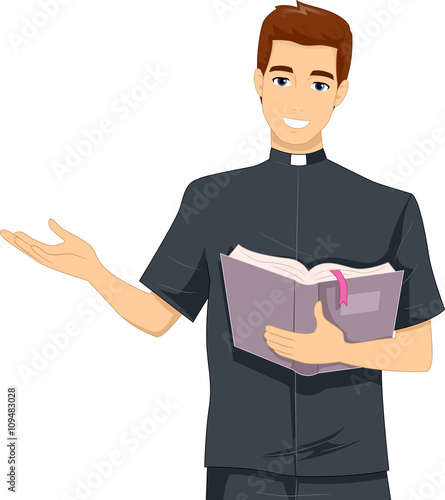 Man Priest Bible