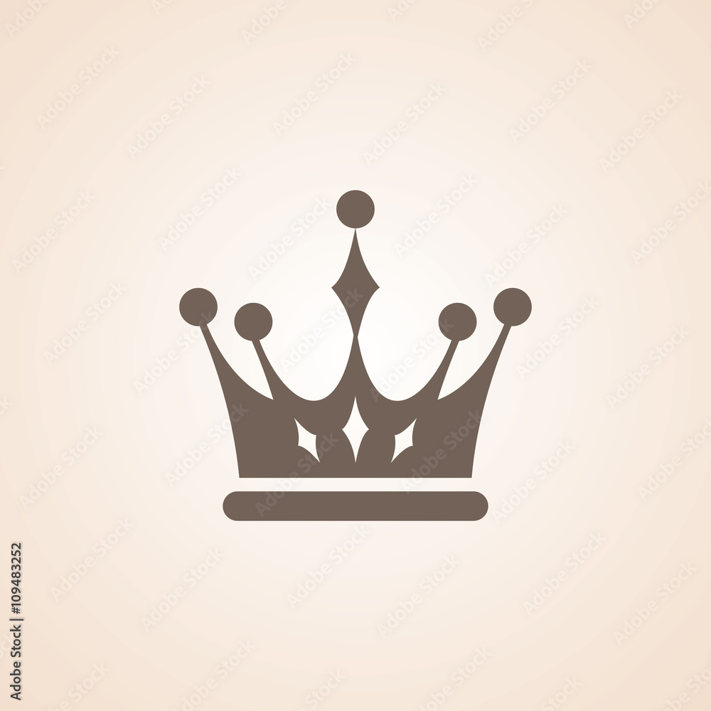 Icon Of Crown . Icon Of Crown .