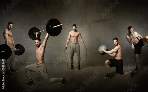 crossfit workout concept