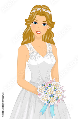 Girl Beach Wedding Bride