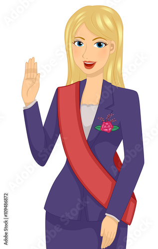 Girl Politics Take Oath