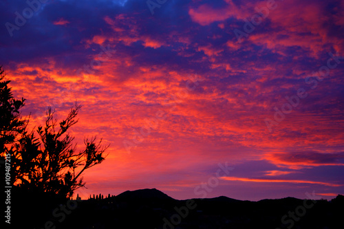 Sunrise colors photo