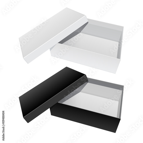 Package Box Opened with the cover removed.