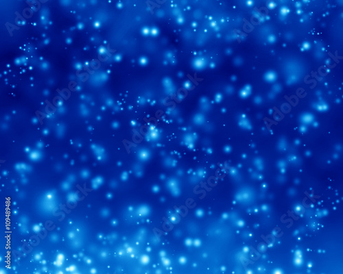 Glittering blue background