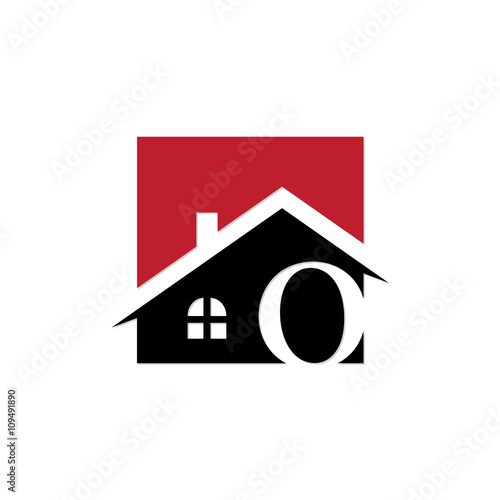 square innitial real estate logo o
