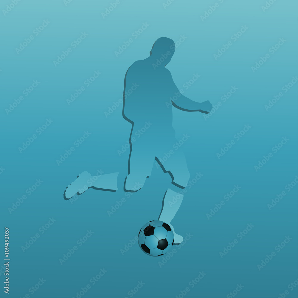 Obraz premium Fußballspieler