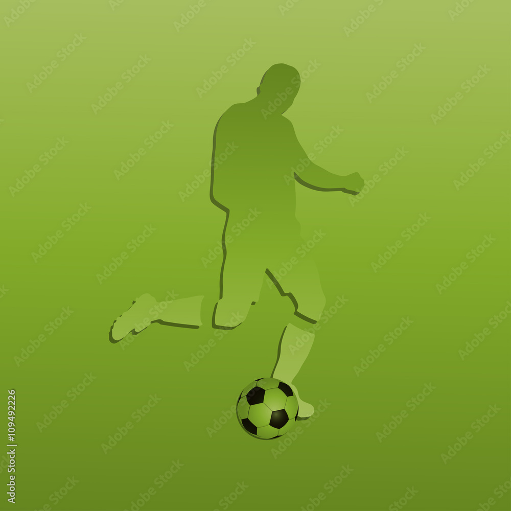 Obraz premium Fußballspieler