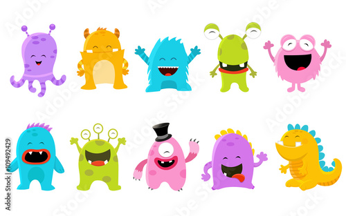 Cute Monster Set