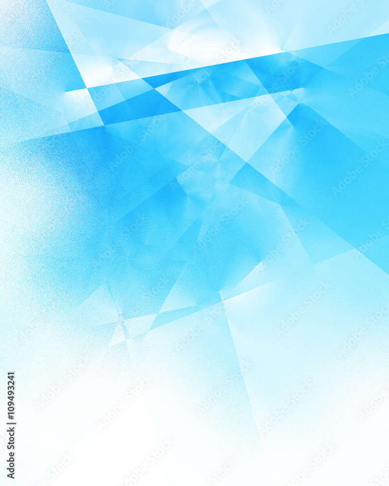 Blue geometric background