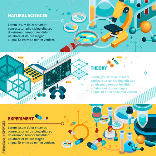 Science Banners Set 