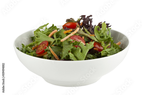 bowl of fresh vegetable salad