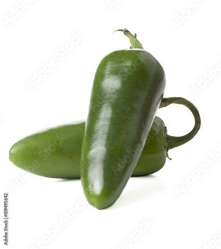 two jalepeno peppers