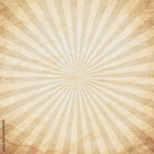 grunge sunburst vintage background and texture with space